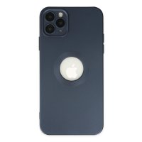 Newface iPhone 11 Pro Max Kılıf Vamos Lens Silikon - Lacivert