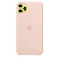 Newface iPhone 11 Pro Max Neon Fosforlu Kamera Lens - Yeşil