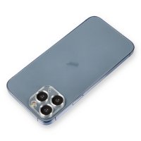 Newface iPhone 11 Pro Metal Kamera Lens Koruma Cam - Gümüş