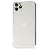 Newface iPhone 11 Pro Metal Kamera Lens - Yeşil
