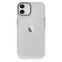 Newface iPhone 12 Kılıf Modos Metal Kapak - Şeffaf