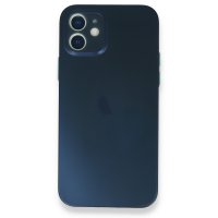 Newface iPhone 12 Mini Kılıf PP Ultra İnce Kapak - Mavi