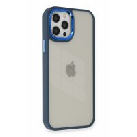 Newface iPhone 12 Pro Kılıf Dora Kapak - Mavi
