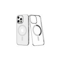 Newface iPhone 12 Pro Kılıf Element Magneticsafe Sert Kapak - Gümüş