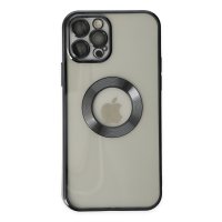 Newface iPhone 12 Pro Kılıf Slot Silikon - Siyah