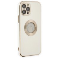 Newface iPhone 12 Pro Kılıf Store Silikon - Beyaz