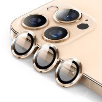 Newface iPhone 12 Pro Max Valdez Metal Kamera Lens - Gold