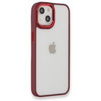 Newface iPhone 14 Plus Kılıf Dora Kapak - Kırmızı