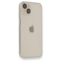 Newface iPhone 13 Kılıf Fly Lens Silikon - Şeffaf
