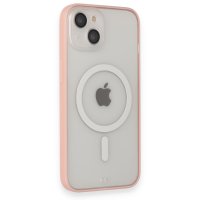 Newface iPhone 13 Kılıf Grand Magneticsafe Kapak - Pembe