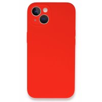 Newface iPhone 13 Kılıf Lansman Legant Silikon - Kırmızı