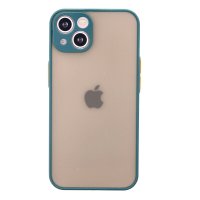 Newface iPhone 14 Kılıf Montreal Silikon Kapak - Yeşil