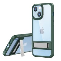 Newface iPhone 13 Kılıf Rolet Stand Kapak - Yeşil