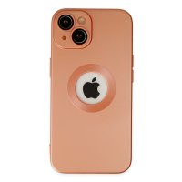 Newface iPhone 13 Kılıf Vamos Lens Silikon - Turuncu