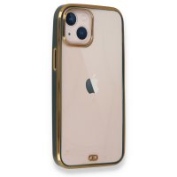 Newface iPhone 13 Mini Kılıf Liva Silikon - Yeşil