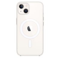 Newface iPhone 13 Mini Kılıf Magneticsafe Şeffaf Silikon - Şeffaf