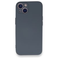 Newface iPhone 13 Mini Kılıf Nano içi Kadife Silikon - Gri