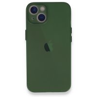 Newface iPhone 13 Mini Kılıf PP Ultra İnce Kapak - Yeşil