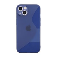 Newface iPhone 13 Mini Kılıf S Silikon - Mavi