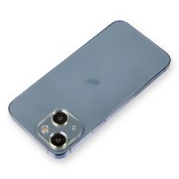 Newface iPhone 13 Mini Metal Kamera Lens Koruma Cam - Açık Yeşil