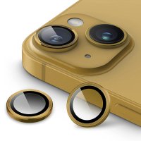 Newface iPhone 13 Mini Valdez Metal Kamera Lens - Gold