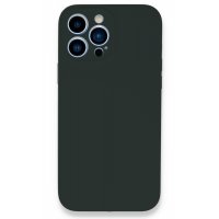Newface iPhone 13 Pro Max Kılıf Lansman Legant Silikon - Koyu Yeşil
