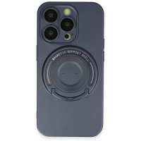 Newface iPhone 13 Pro Kılıf Lukka Magneticsafe Kapak - Lacivert