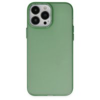 Newface iPhone 13 Pro Kılıf Modos Metal Kapak - Koyu Yeşil