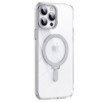 Newface iPhone 13 Pro Kılıf Mudo Mat Magneticsafe Kapak - Şeffaf