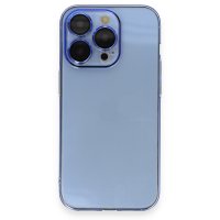 Newface iPhone 13 Pro Max Kılıf Armada Lensli Kapak - Sierra Blue