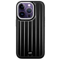 HDD iPhone 13 Pro Max Kılıf HBC-190 Kolaj Kapak - Siyah