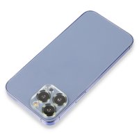 Newface iPhone 13 Pro Max Metal Kamera Lens Koruma Cam - Koyu Yeşil