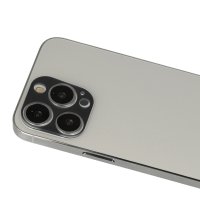 Newface iPhone 13 Pro Max Rainbow Kamera Lens Koruma Cam - Siyah