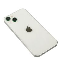 Newface iPhone 14 Diamond Kamera Lens - Yeşil