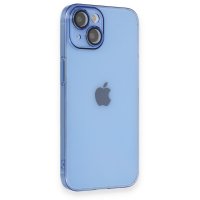 Newface iPhone 14 Kılıf Armada Lensli Kapak - Sierra Blue