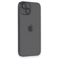 Newface iPhone 14 Kılıf Armada Lensli Kapak - Siyah