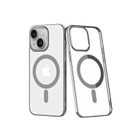 Newface iPhone 14 Kılıf Element Magneticsafe Sert Kapak - Gümüş