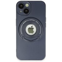 Newface iPhone 14 Kılıf Lukka Magneticsafe Kapak - Lacivert