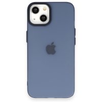 Newface iPhone 14 Kılıf Modos Metal Kapak - Lacivert