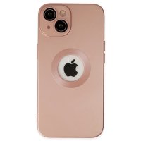 Newface iPhone 14 Kılıf Vamos Lens Silikon - Rose Gold