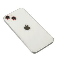 Newface iPhone 14 Plus Diamond Kamera Lens - Kırmızı