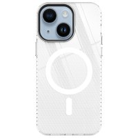 Newface iPhone 14 Plus Kılıf Beta Magneticsafe Silikon - Şeffaf