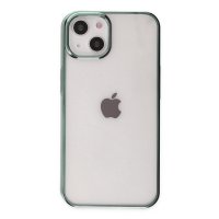Newface iPhone 14 Plus Kılıf Element Silikon - Yeşil