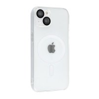 Newface iPhone 14 Plus Kılıf Kaou Magneticsafe Slim Kapak - Şeffaf