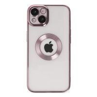 Newface iPhone 14 Plus Kılıf Slot Silikon - Rose Gold
