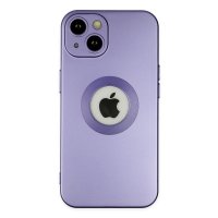 Newface iPhone 14 Plus Kılıf Vamos Lens Silikon - Lila
