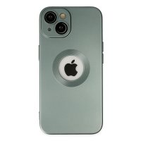 Newface iPhone 14 Plus Kılıf Vamos Lens Silikon - Yeşil
