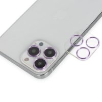 Newface iPhone 14 Pro Band Metal Kamera Lens - Mor