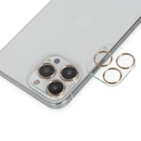 Newface iPhone 14 Pro Max Band Metal Kamera Lens - Gold