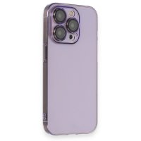 Newface iPhone 14 Pro Max Kılıf Armada Lensli Kapak - Lila